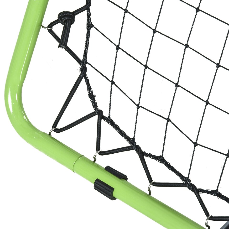 image 1 of HOMCOM Angle Adjustable Rebounder Net Goal Training Set Football, Baseball