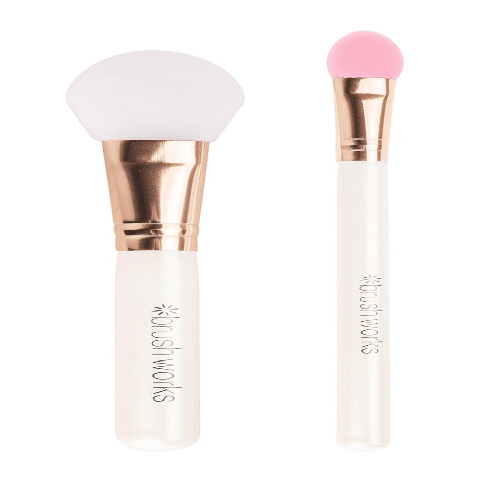 image 1 of Brushworks Silicone Face Mask Applicators - 2 Pack