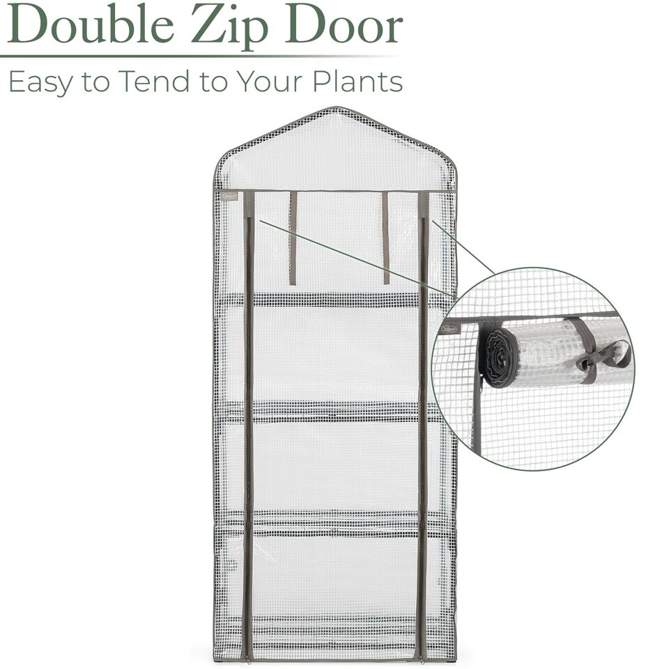 image 1 of 4 Tier Greenhouse Cover (PE)