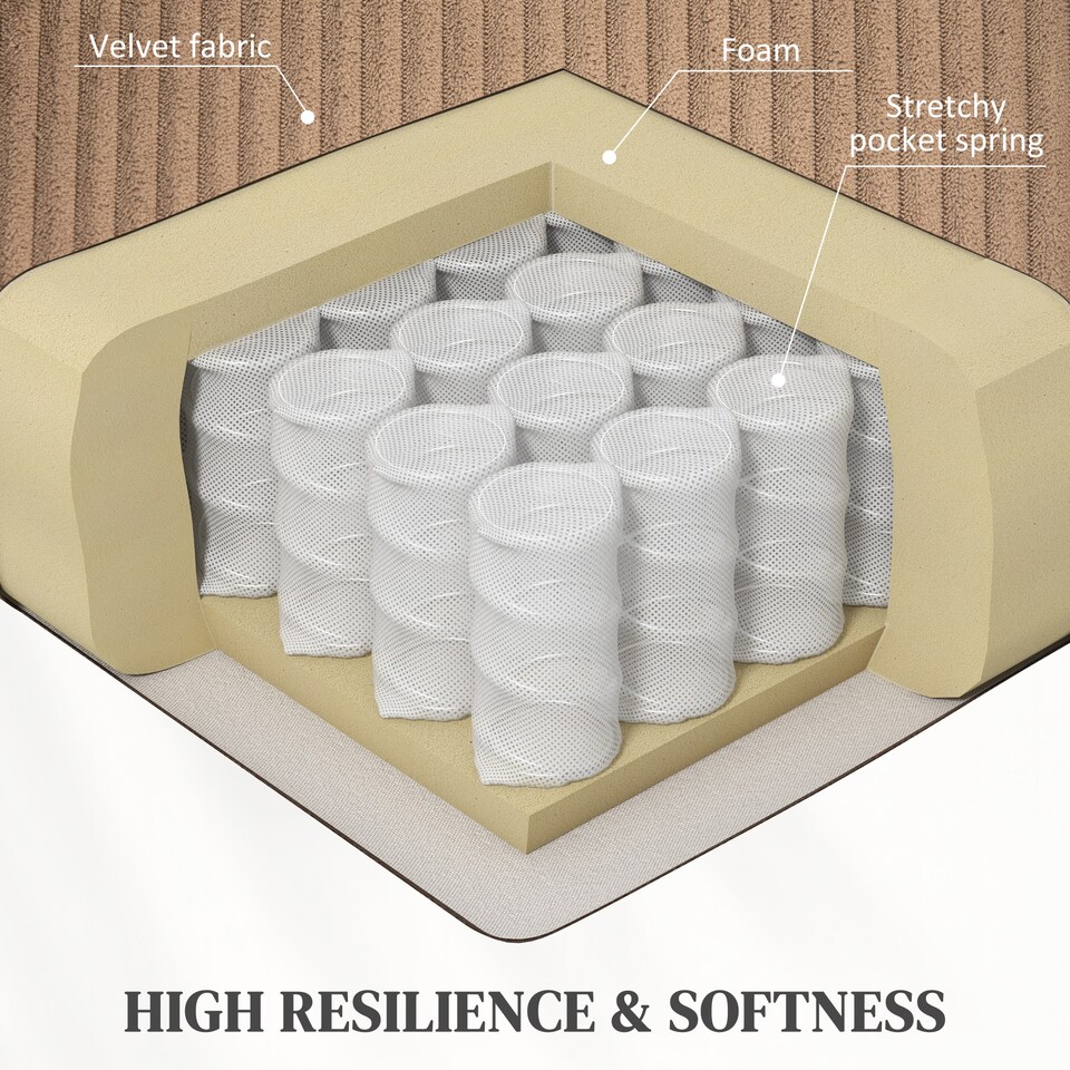 image 1 of HOMCOM Power Lift Recliner Chair for Elderly, Patchwork Design Oversized Electric Riser and Recliner Armchair for Living Room with Remote Control, USB Port and 2 Side Pockets, Brown | Brown | Brown