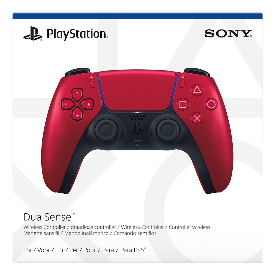 image 1 of Sony DualSense Red Bluetooth Gamepad Analogue / Digital PlayStation 5 - Volcanic Red -1000038837 - P5AEJSSNY57682