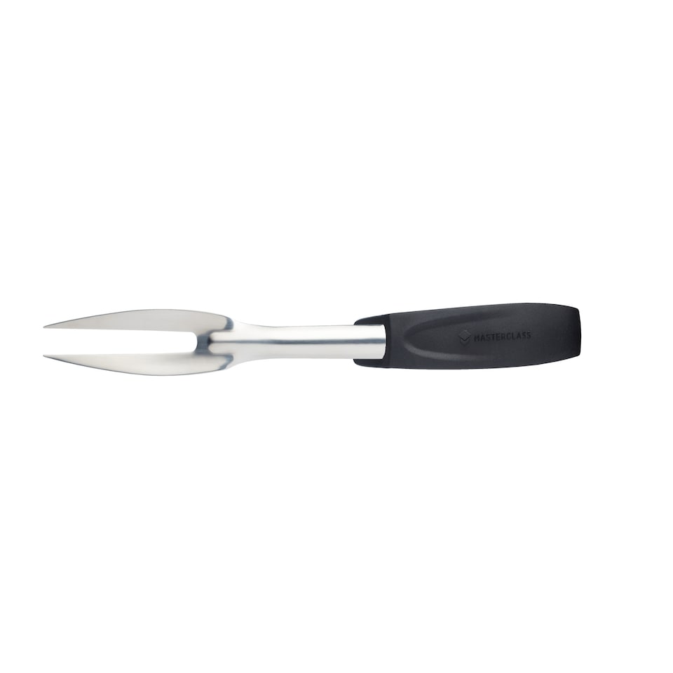 image 1 of MasterClass Carving Fork Black Stainless Steel | Black