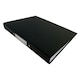 image 4 of Pack of 10 A4 Black Paper Over Board Ring Binders by Janrax | Black | 10