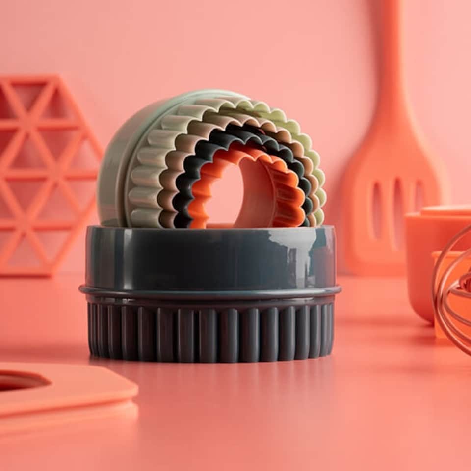 image 1 of Fusion Twist Double Sided Cookie Cutters Assorted Multicoloured