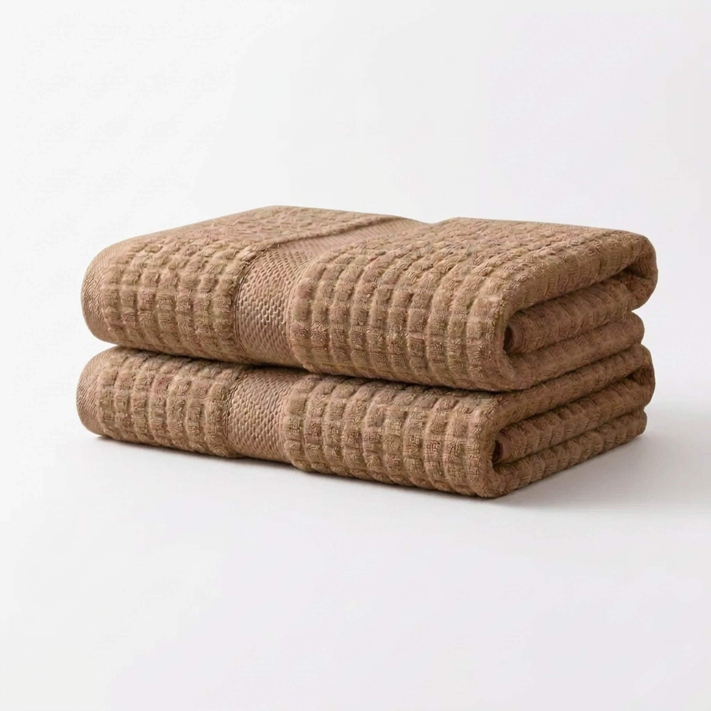 V550 - 2 Pack 100% Cotton Extra Long Bath Sheet