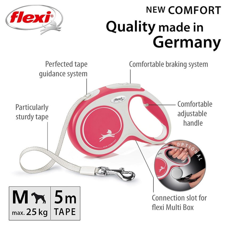 image 1 of Flexi New Comfort Tape M Red 5m 1-25kg