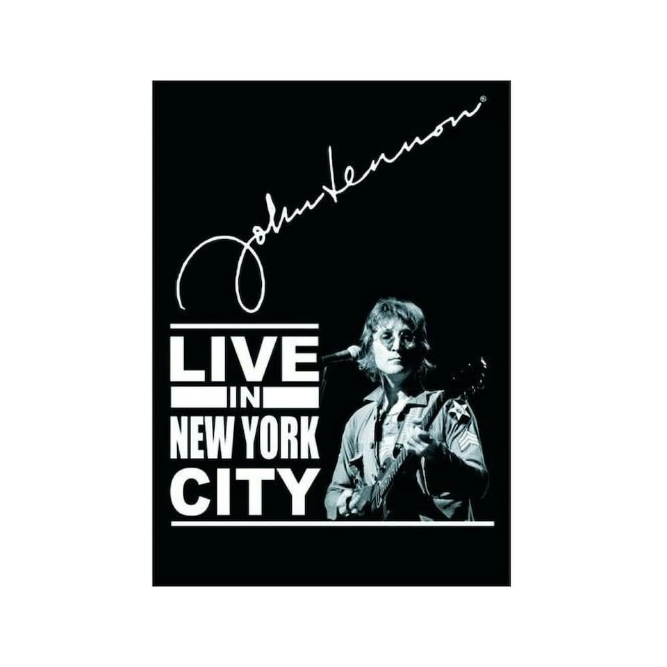 John Lennon Postcard: Live in New York City - JLPC04