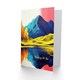 image 2 of Thinking Of You Card Mountain Lake Autumn Landscape