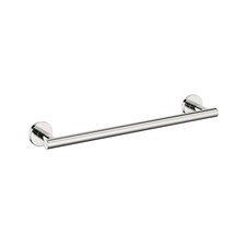 Cosmic Wall Mounted Towel Round Rack with Chrome Finish Silver for Bathroom 46cm