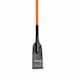 image 3 of Shires Plain Leather Horse Dressage Whip - Orange - 26.5in