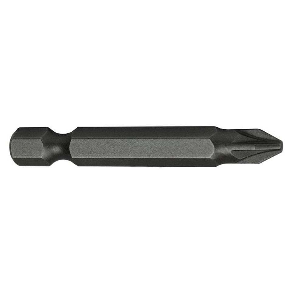 Faithfull Pozi S2 Grade Steel Screwdriver Bits - Multi Colour - PZ2 x 50mm