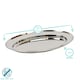 image 3 of Argon Tableware Oval Stainless Steel Serving Platters - 30cm x 20.5cm - Pack of 3