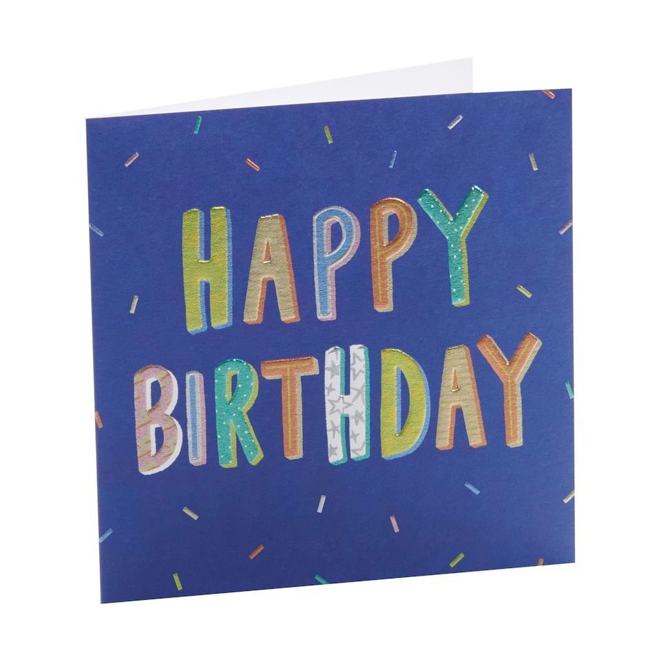 image 1 of Kindred | Happy Birthday Text Card | Happy Birthday Gifts | Her/Him | With Envelope