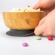 image 5 of Tiny Dining Children's Bamboo Suction Koala Dinner Set - Black