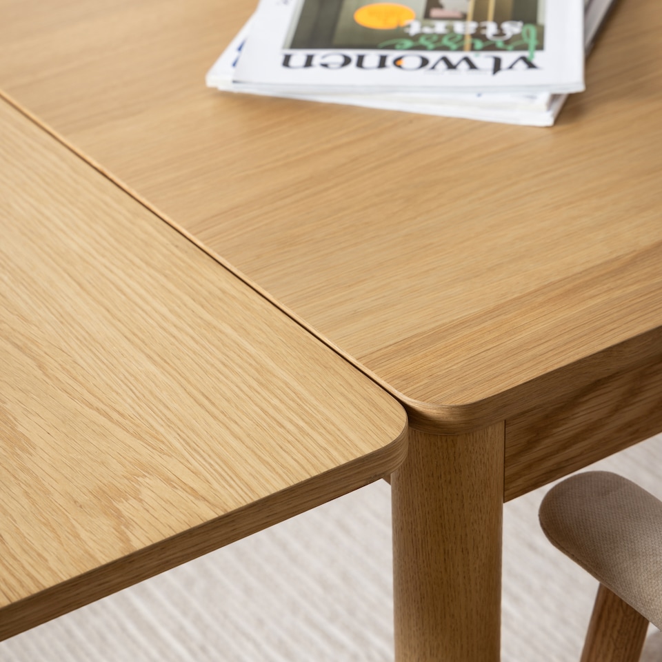 image 1 of Atlantic Extendable Dining Table in Oak 200/300 x 100 x 75cm