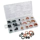 image 1 of 141pc Sealing Washer Assortment Set Rubber and Fibre Seal Plumbers Washers