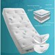 image 5 of 4ft 6" Double Cool Blue Memory Foam Open Coil Mattress - (135cm)