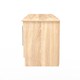 image 3 of Carlton 2 Door 2 Drawer Wide TV Unit in Bardolino Oak (Ready Assembled) | Brown | Bardolino Oak