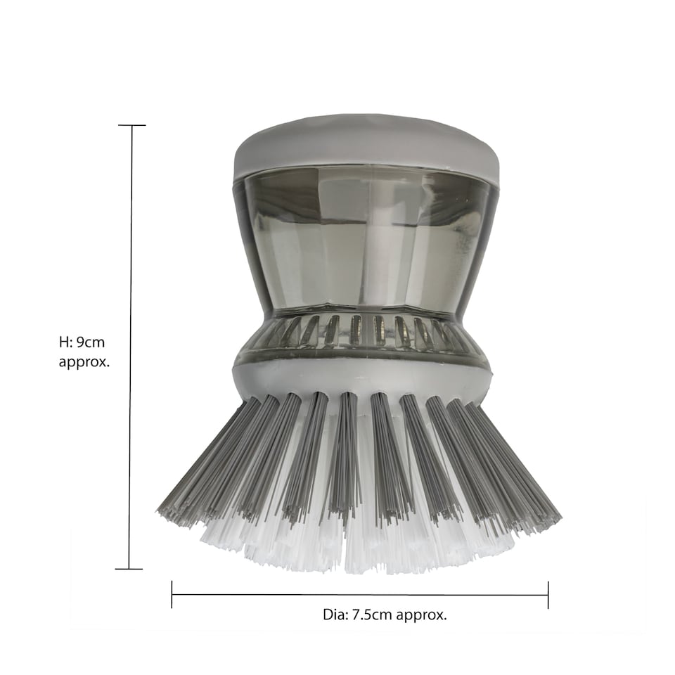 image 1 of JVL Cleaning Caddy Set with Soap Dispensing Dish Brush, Scrubbing Brush, Microfibre Cloth, Microfibre Cleaning Mitt & 3 in 1 Window Squeegee Household Cleaning Kit