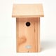 image 4 of Homescapes Real Wood Great Tit Bird Box House Multi