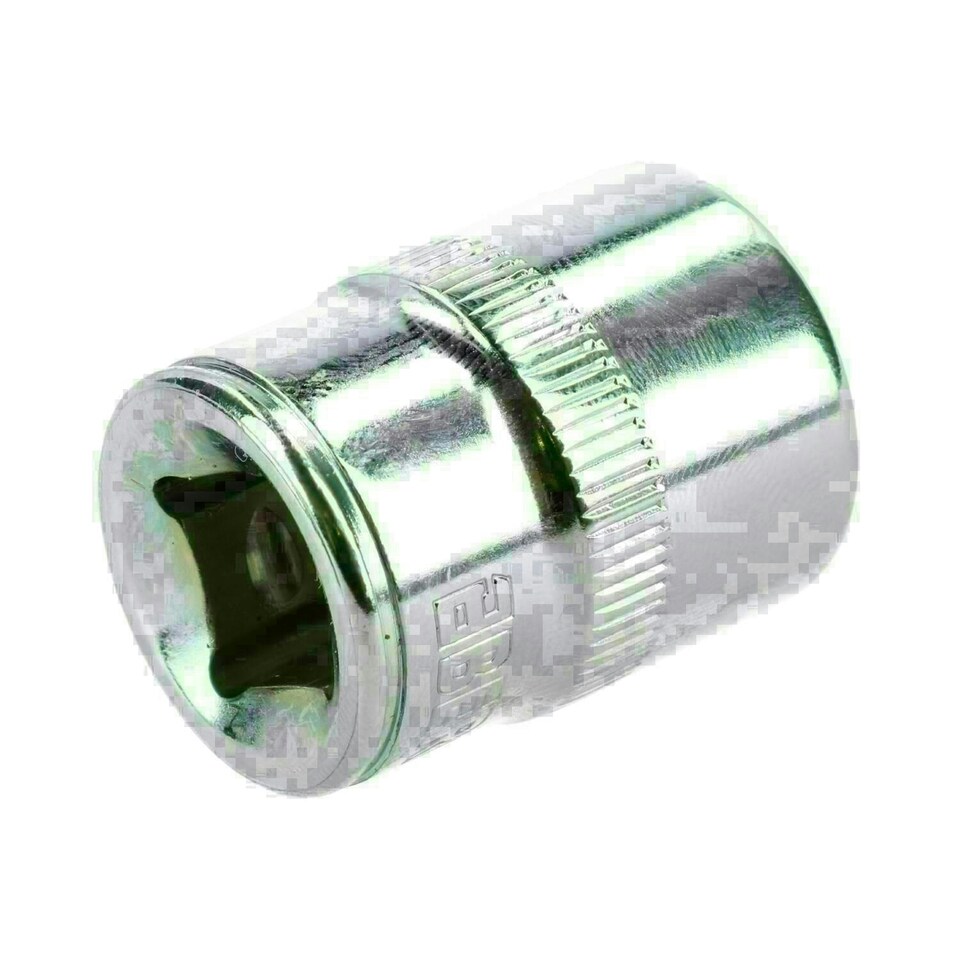 image 1 of 5/8" Imperial 6 Point 3/8" Drive Shallow Socket SAE AF Chrome Vanadium Steel