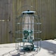 image 4 of Samuel Alexander Metal Hanging Bird Seed Feeder with Squirrel Guard