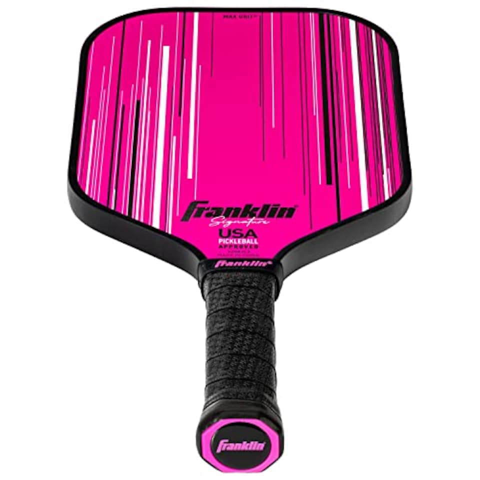 image 1 of Franklin Sports Signature Series Pro Pickleball Paddle - Pink - 13mm