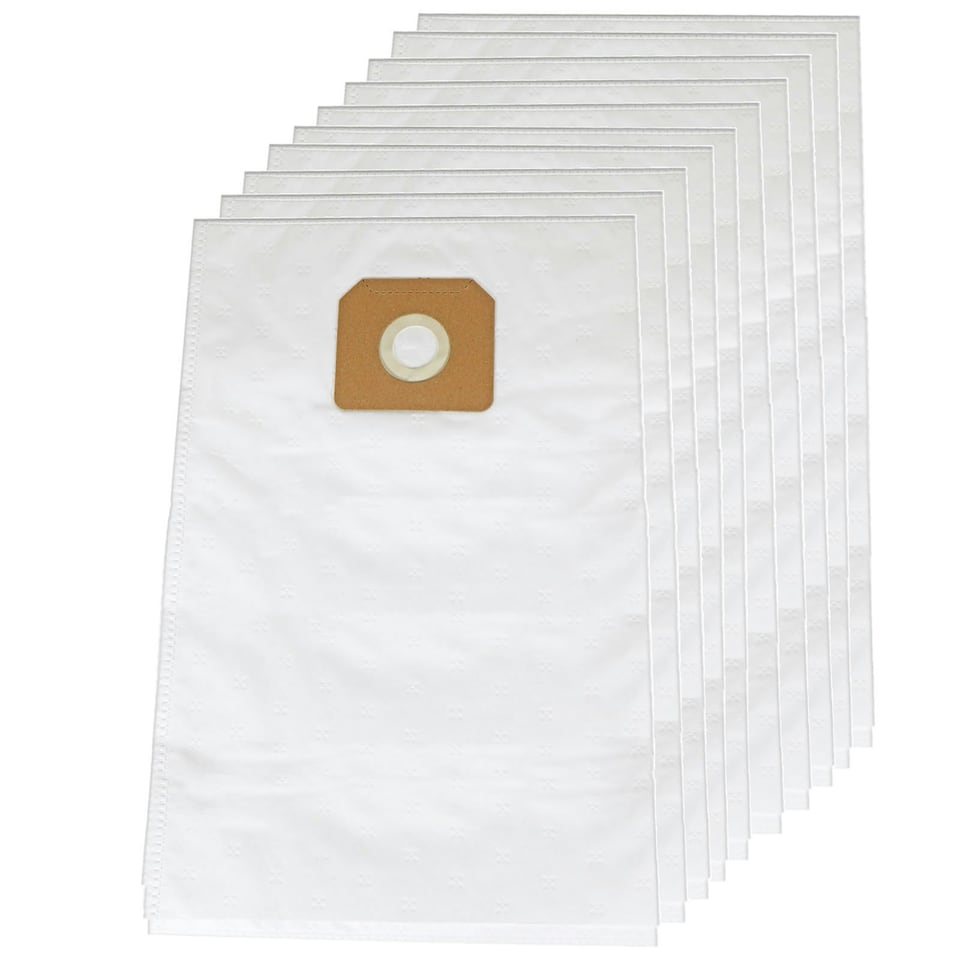 image 1 of SPARES2GO Dust Bags for Karcher NT 48/1, NT 65/2, NT 70/1, NT 70/2, NT 70/3, NT 75/2 Vacuum x 10