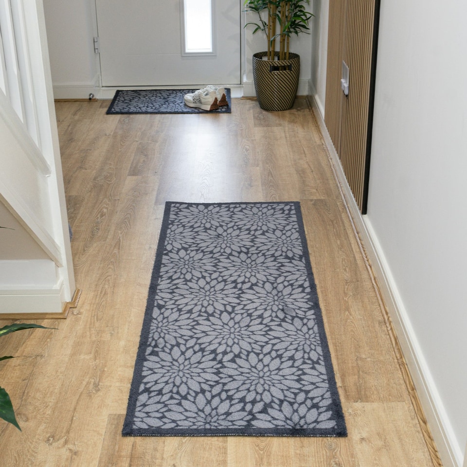 image 1 of JVL Mega Doormat and Runner - Flowers