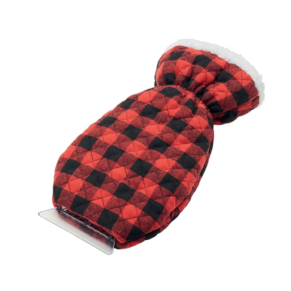 image 1 of MidOcean Icehand Quilted Ice Scraper Glove - Red - One Size