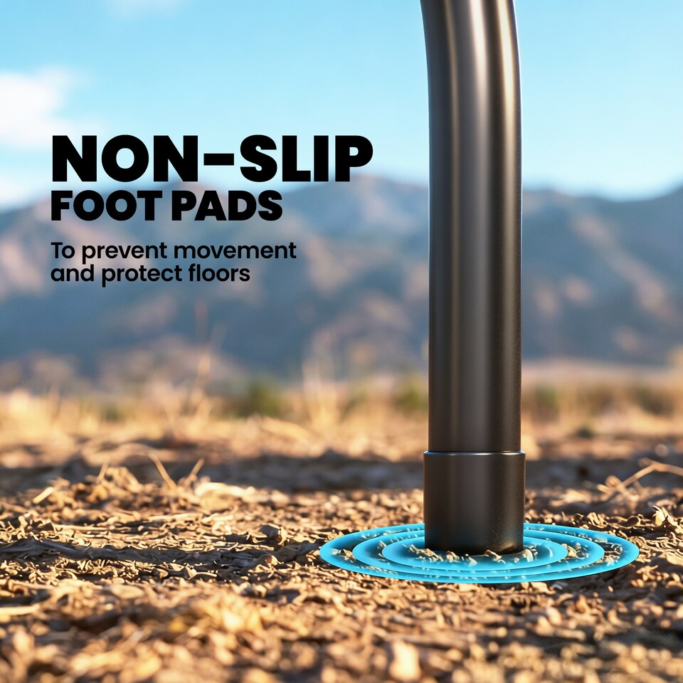 image 1 of Outsunny 5 Piece 6ft Foldable Table and Chairs, Portable Picnic Table Set | Black | Black