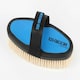 image 5 of Shires Ezi-Groom Body Brush With Goat Hair Pink | Colour: Baby Pink
Size: Large