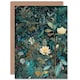 image 1 of Audubon Style Birds in Blooming Wildflower Field Nature Greeting Card