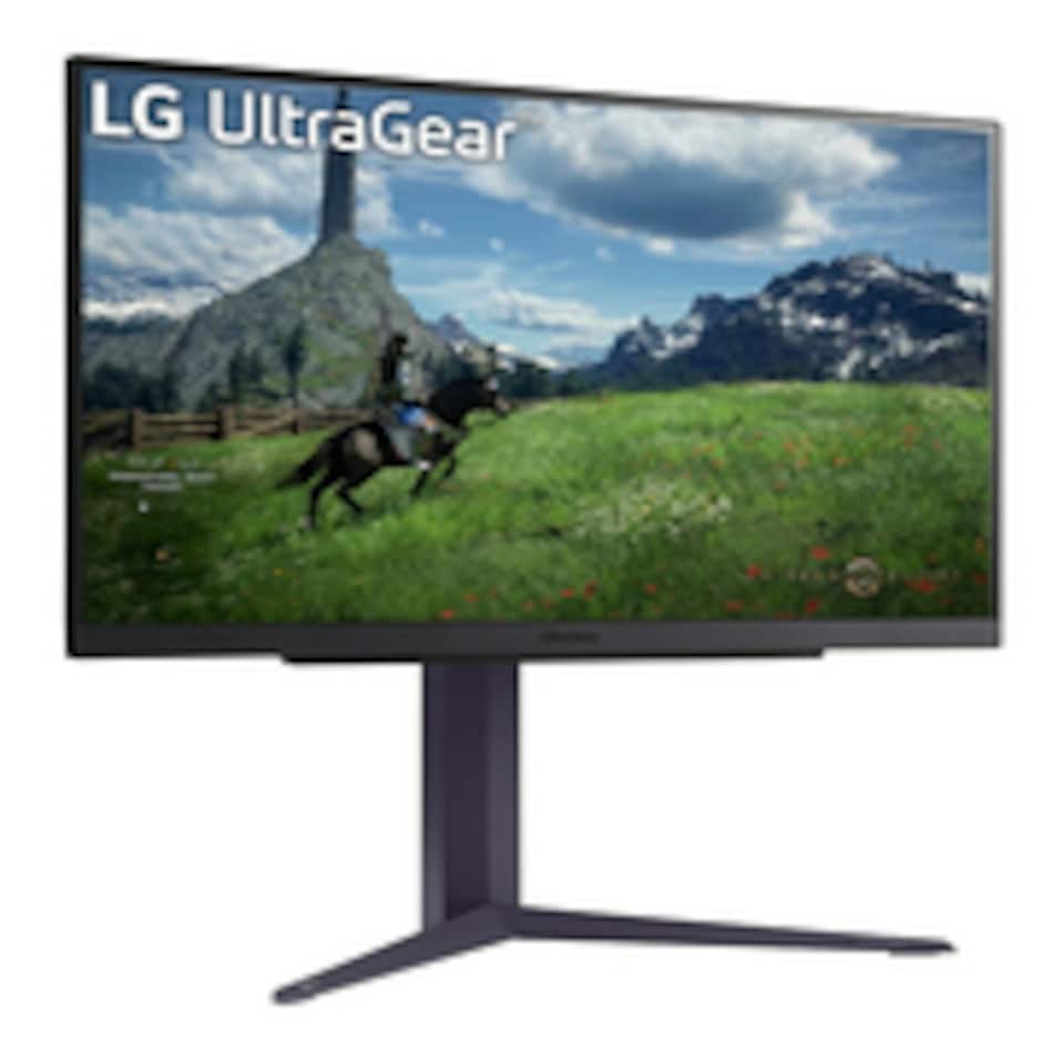 image 1 of LG UltraGear 27GS85Q-B.AEK 27" Nano IPS Quad HD 180Hz (O/C 200Hz) 1ms Height Adjustable Gaming Monitor | Black | Black | 68.6 cm (27")