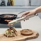 image 2 of Zeal Silicone Cooking Tongs, 25cm, Sage Green