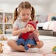 image 3 of BiBi Doll 16" Baby Doll Girl With Red Outfit, Sounds, Toy Dummy & Moving Eye Lids