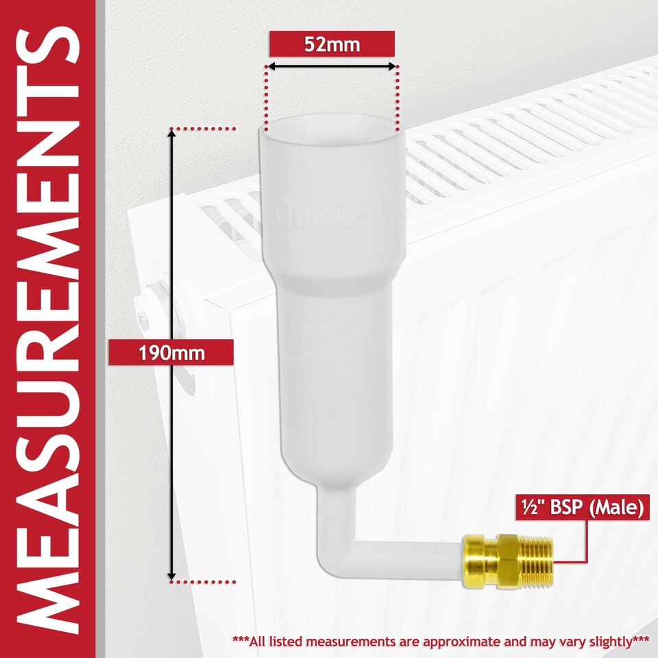 image 1 of SPARES2GO Central Heating Sludge Remover Concentrate Liquid (500ml Bottle) + Radiator Dosing Funnel Tool + Draining Tub