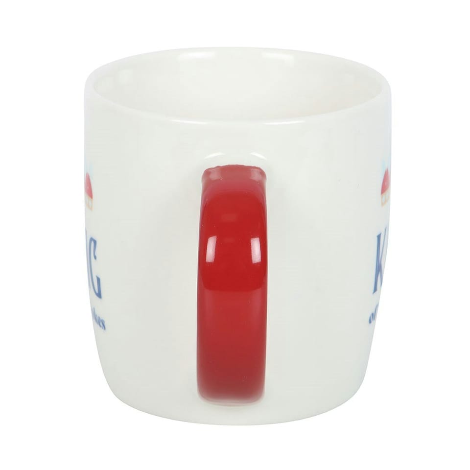 image 1 of Ceramic King of Dad Jokes Mug White