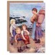 image 1 of Pierre Auguste Renoir Art Card Mussel Fishers at Berneval