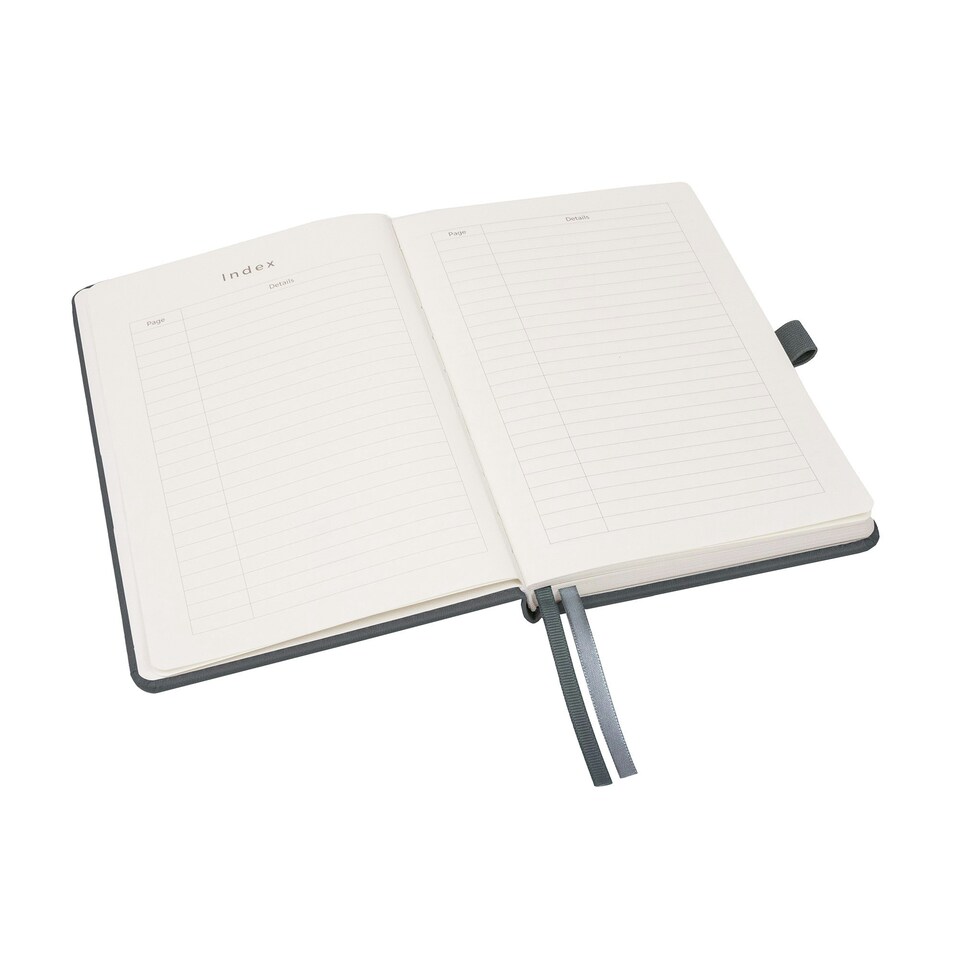 image 1 of Notes London A5 Italian Styled Moretti Notebook Dark Grey