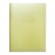 image 1 of A4 Pastel Yellow Coloured Flexicover 20 Pocket Display Book with Card Pocket