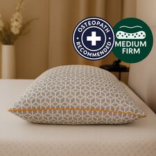 Luna Best Memory Foam Pillow for Neck Pain & Side Sleepers