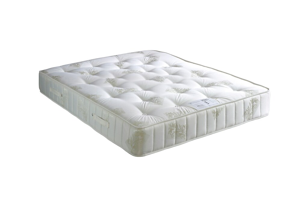 image 1 of Ortho Classic Orthopaedic Silver Chenille 4 Drawer Divan Set King Size