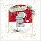 image 1 of Bear With Sign Post Open Christmas Card