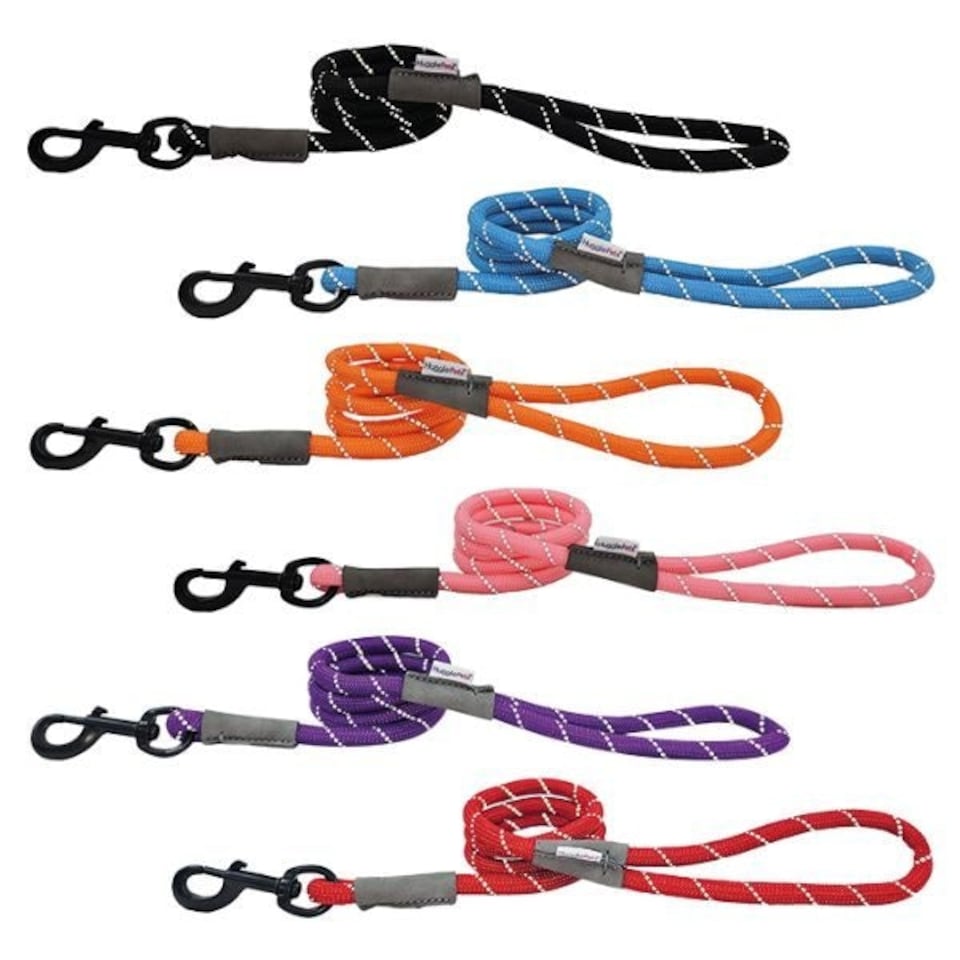 image 1 of HugglePets Reflective Rope Dog Lead