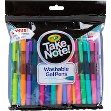 Crayola Washable Coloured Gel Pens 24 Count