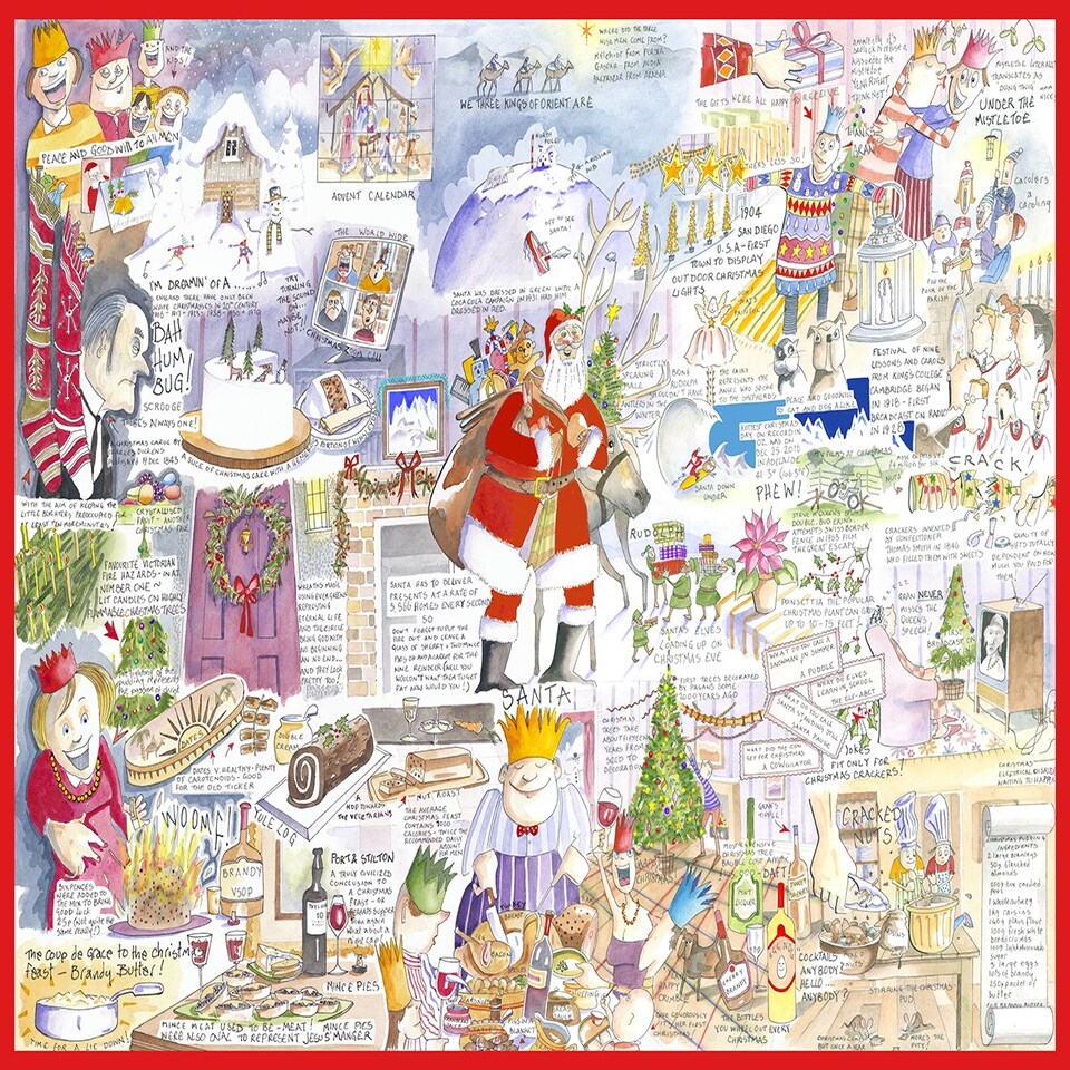 image 1 of Christmas - Tim Bulmer 1000 Piece Jigsaw Puzzle