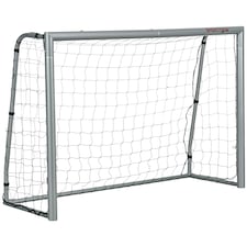 SPORTNOW 6ft x 2ft Football Goal, Simple Set Up Football Training Net