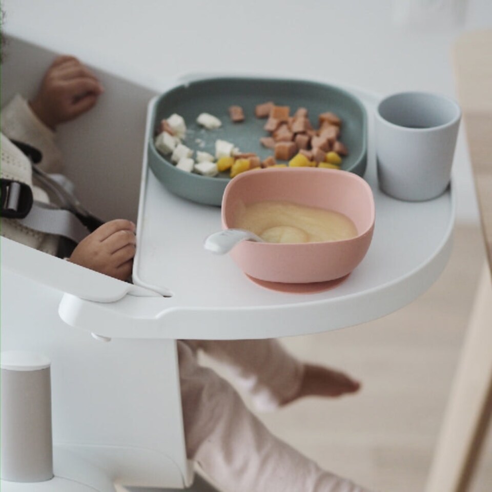 image 1 of Béaba Silicone Meal Set 4pcs Eucalyptus