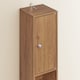 image 6 of SoBuy BZR34-II-PF,Tall Bathroom Storage Cabinet with 4 Adjustable Shelves and 1 Drawer | Brown | Dark Brown | 1